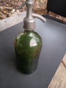 Stary syfon, zielony 