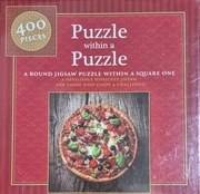 Puzzle Within A Puzzle Pizza 400 Pieces TheWorks