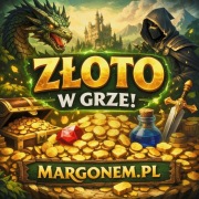 Złoto Margonem Serwer Aldous 500m 500.000.000 wysyłka pocztą