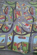 Dywan auta drogi dziecięcy 140x200