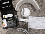 Lampa kinkiet LED, obrotowa 360 stopni, 12W, dotykowa, tryby jasności