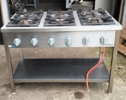 Kuchnia gastronomiczna gazowa 6-palnikowa Stalgast