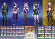 Genshin Impact, Raiden, Itto, Wanderer, Alhaitham,