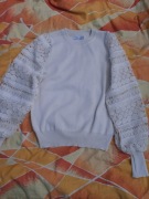Sweterek beżowy damski