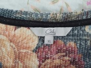 Bluza bez kaptura kwiaty Clockhouse XL