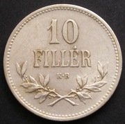 Austro - Węgry 10 filler 1916