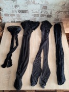Duży zestaw pończoch i rajstop + bodystocking