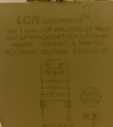FILTR SIECOWY EMI FILTER LCR 095  DO,PRALKI POLAR PLT1109 TANIO!