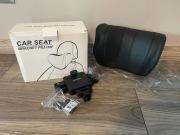 Skórzany zagłówek do samochodu (kolor czarny i brązowy)