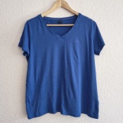 Koszulka 4F M | sportowa niebieska | bawełna modal | wygodna basic