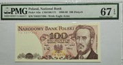 100 zł 1988 TH PMG 67 UNC