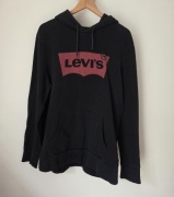 bluza z kapturem czarna Levi's Levis L 40