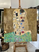 „ Pocałunek” Gustaw Klimt