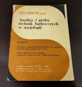 Analizy i próby technik badawczych w socjologii 4 