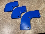 Komplet: 3x szablon do zaokrąglania narożników frezarką, R80-150 (duże R)