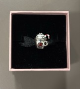 Pandora charms gorąca czekolada kubek filiżanka srebro 925 silver