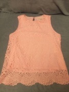 Elegancka bluzka koronkowa 5-6 lat