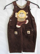 Spodnie sztruksowe, dziecięce (ogrodniczki)  Roz. 92