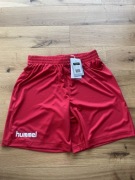 Hummel spodenki sportowe treningowe rozmiar S czerwone