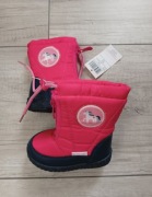 Buty śniegowce różowe z jednorożcem r. 22 nowe