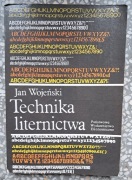 Technika Liternictwa - Jan Wojeński,  DRUGA KSIĄŻKA GRATIS!!