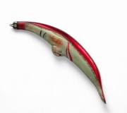 Księżyc  bombki choinkowe PRL szklane kształtki na choinkę vintage ksieżyce