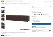 Ława TV BESTA (ikea)