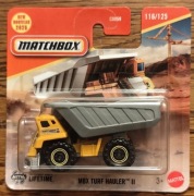 MATCHBOX 2025 MODEL AUTKO Construction MBX Turf Hauler II 116/125 JBR25