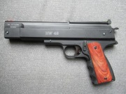 Pistolet wiatrówka Weihrauch HW45 + okładziny, walizka, przejściówka