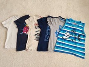 6 x koszulka chłopięca rozm. 110