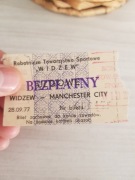 Widzew Łódź - Manchester City 28.09.1977