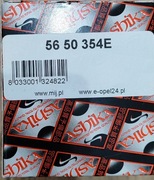 Filtr oleju (wkład) OPEL – 5650354 / 93183412