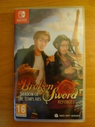 Broken Sword Shadow Of The Templars Reforged Nintendo Switch Stan idealny