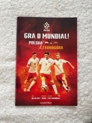 Program meczowy - reprezentacja Polski