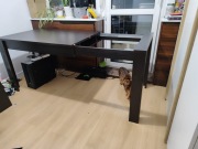 Stół rozsuwany w kolorze wenge 120 -195 cm