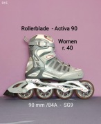 Rolki Rollerblade Activa 90 W - dla kobiet - rozmiar 40 [R15]