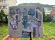 pistolet na bańki mydlane automatyczny maszyna do baniek