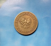 5zł 1982r prl Moś, śred. 24mm, waga 5g, 