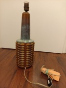 Dania 60. Lata stara lampa z ceramiki Bornholm w stylu New look 
