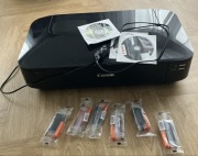 Drukarka Canon PIXMA IX6850 – stan dobry + tusze + płyty instalacyjne