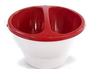 Tupperware Allegra czerwony czekoladowy fondue bez widelczyków