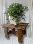 DREWNIANY taboret, półka, kwietnik, stołek, 0323