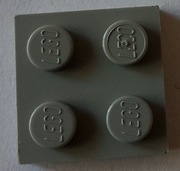 LEGO 3022 jasnoszara płytka 2 x 2 3536,6575,6562,6479 5szt