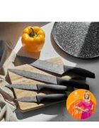 Komplet noży Konighoffer Grey Stone Marble 4 szt.