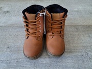 Buty ocieplane chłopięce za kostkę, traperki - rozm 29