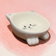 Ceramiczna miseczka "Uroczy kotek"-Komfort dla twojego pupila!!