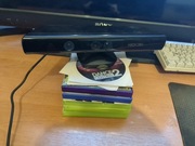 Zestaw gierek Xbox 360 i PS2 + Kinect