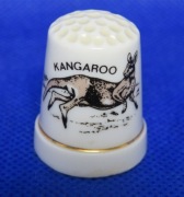 Naparstek Kolekcjonerski Porcelanowy Kangaroo