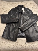 Reserved kurtka biker z imitacji skóry M