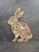 Króliczek Wielkanocny Ozdoba HDF 3D